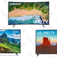 LG 65-Inch 4K (2160) HDR Smart LED UHD TV | $698 | Walmart
VIZIO 65-Inch 4K Ultra HD (2160P) HDR Smart LED TV | $598 | Walmart
SAMSUNG 65-Inch 4K (2160P) Ultra HD Smart LED TV | $847 | Walmart